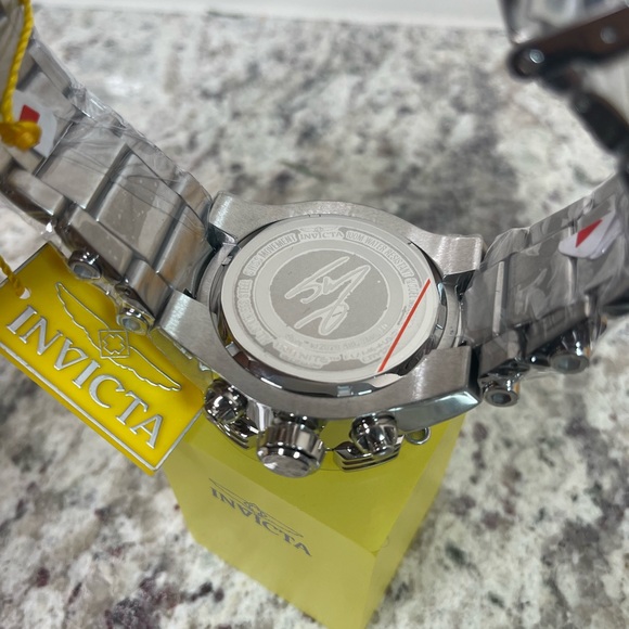 Invicta Shaq Men's 52mm Bolt Swiss Quartz Chronograph Stainless Steel Bracelet - Picture 7 of 10